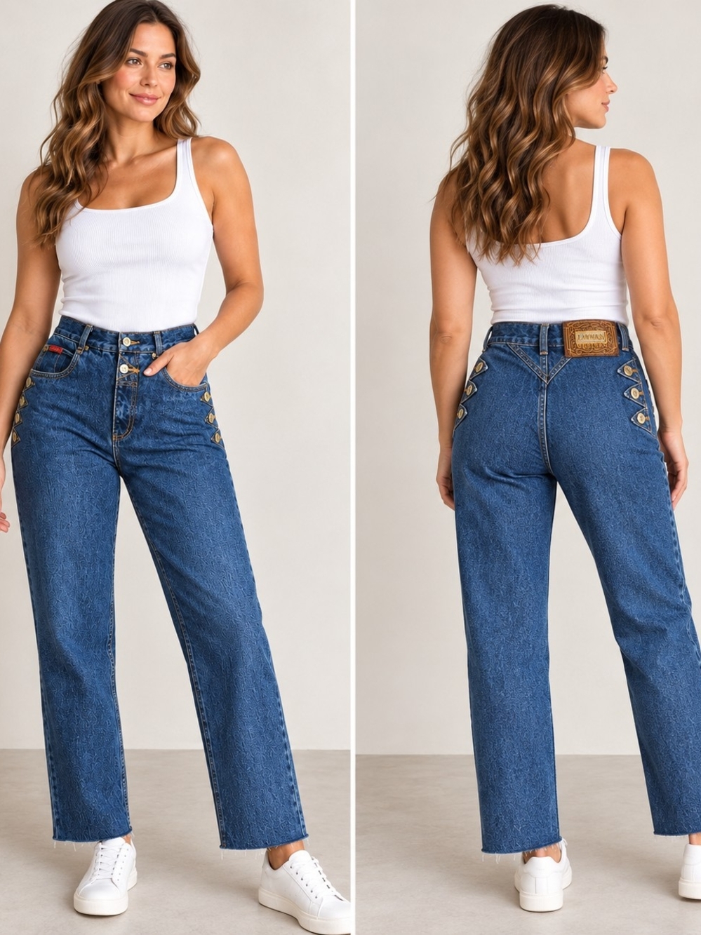 Vintage Lawman Western World Class Denim Jeans – Size 5